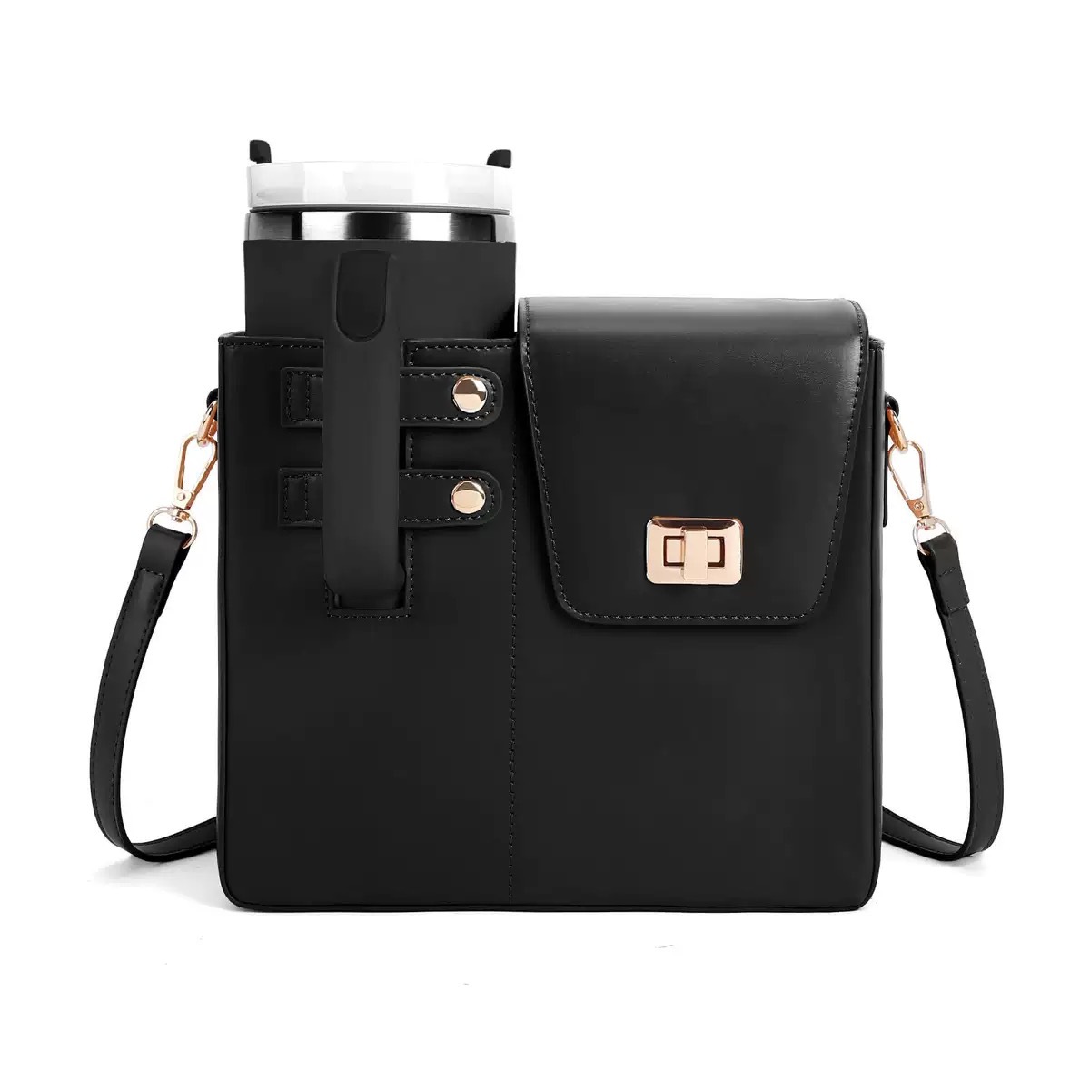 Portable beverage water bottle bag image