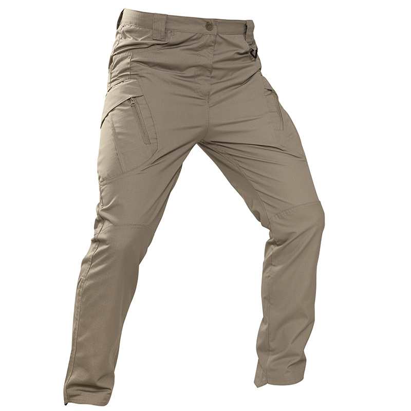 Men's multi-pocket work pants image