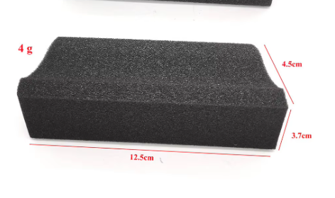 Hals Staub tuch Schwamm bürste Haar reinigungs bürste Bart Trimm bürste Haaren tfernungs bürste Friseursalon Friseur werkzeuge image