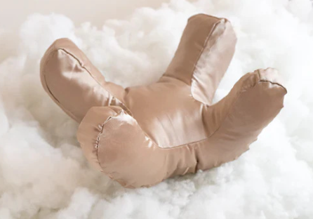 Face Pillow + Free White Satin Pillowcase! Beauty Sleep, Anti Wrinkles-Aging, Back Sleep image