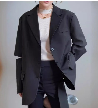 Split sleeve suit image