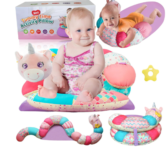 Baby Pillow Tummy Time Toy Lying Pillow image