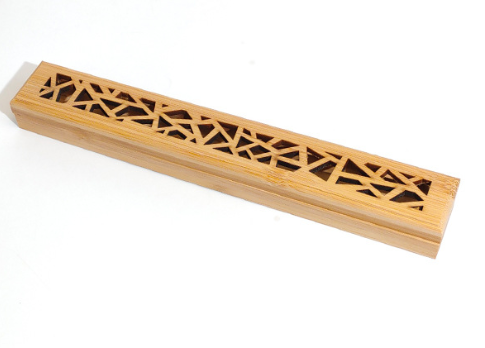 Solid wood incense box image