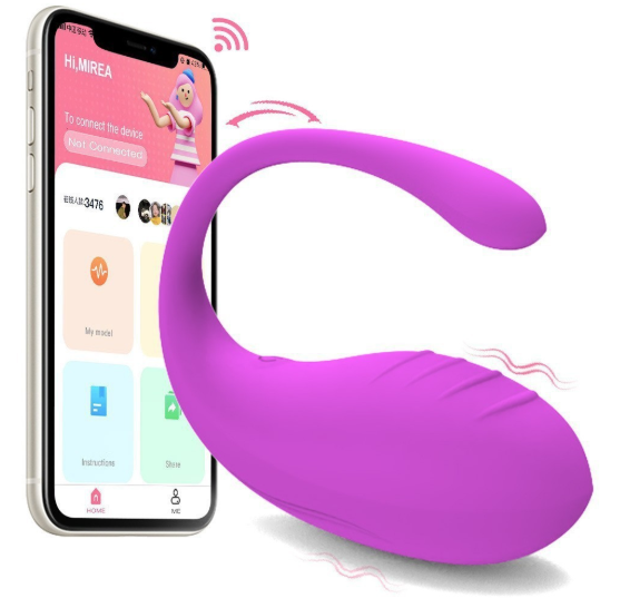 Simulated tadpole small whale egg jump vibrator women's G-spot masturbation device adult sexual products image