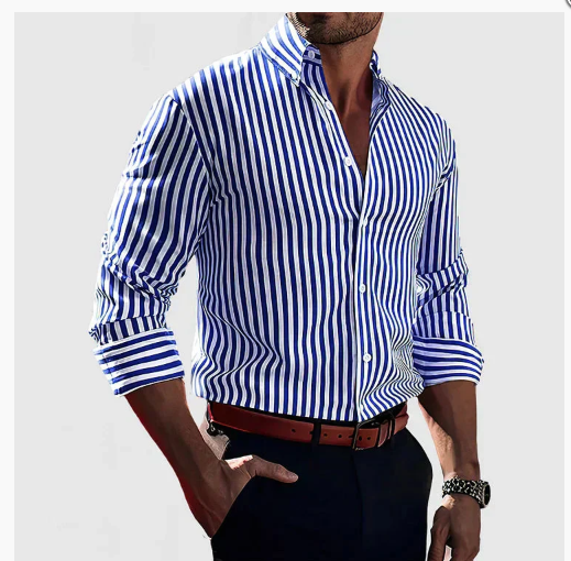 Alex™ | Koszula Confidence w paski image