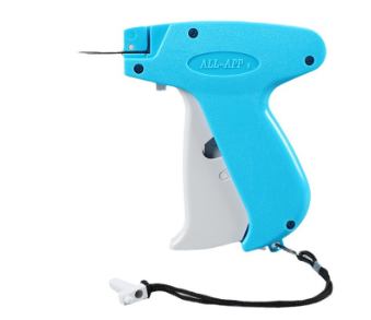 Clothing Tag Gun Set, Labeler Machine, with 1500 Black and 1500 White Fasteners One Replacement Needle, Price Tag Machine image