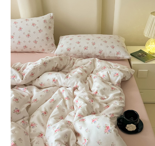 Jogo de Cama Kacyumara 180 Fios Mariposy - Casal image