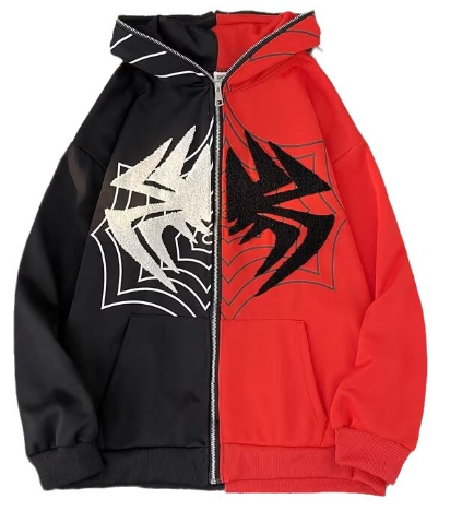 Embroidered print jacket image