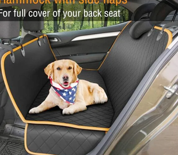 NEW Dog Car Seat Cover 100% Waterproof Pet Dog Travel Pet Car Mat Mesh Dog Cat Carrier Car Hammock Cushion Protector image