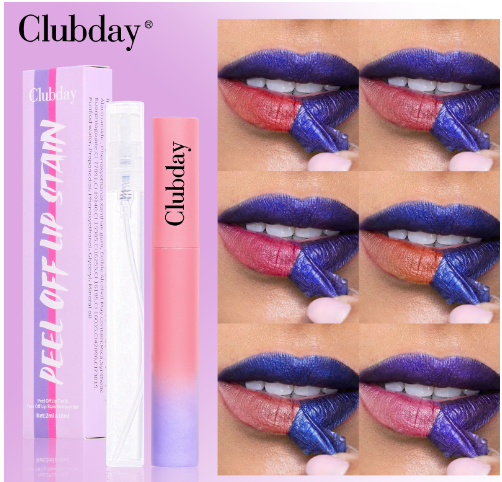 Clubday Matte mist Top Non-stick cup lip gloss six color tearing red lip glaze image