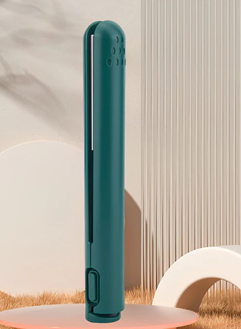 Mini dobbelt krøllejern - Grøn / Krøllejern (kun) image