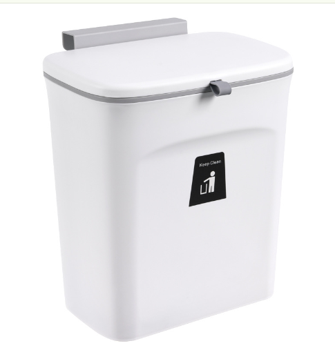 Push-top Trash Can image