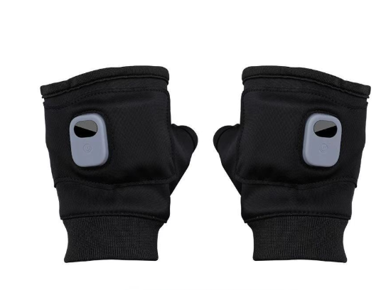 Comfort Warm Gloves Electric Winter Heating USB Rechargeable Smart Warm Winter Gloves For Skiing Cold Weather Driving Hiking image