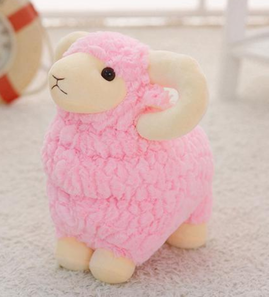 Lovely Sheep Goat Plush Stuffed Dolls Gift Toys image