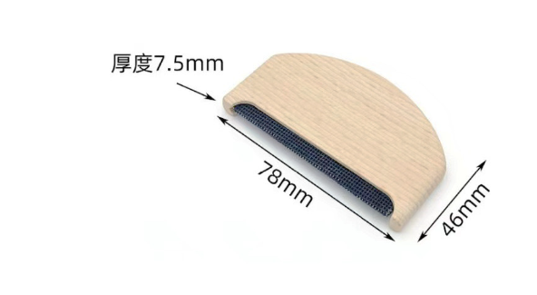 Portable Wooden Epilator Sweater Clothes Shaver Fabric Cashmere Lint Removers Manual Wooden Lint Trimmer Comb Cleaning Tool image