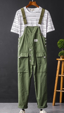 Hong Kong style casual jumpsuit image