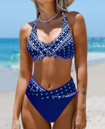 WOLFF High-Waisted Bikini Set