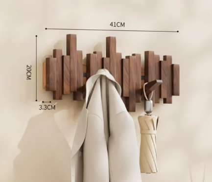 Wooden Piano Coat Rack image