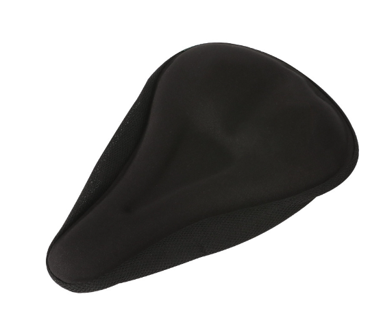 Cycling City Mountain Bike Silicone Cushion Cover Stereo Saddle Cushion Cover Cycling Accessories Breathable Silicone Cushion image