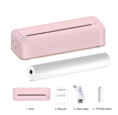 Portable A4 Wireless Thermal Printer image