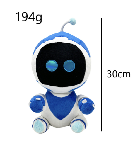 30cm Astro Bot Plush Toys | Cute Soft Stuffed Home Decor Game Pillow Dolls | Kid’s Birthday & Christmas Gift image
